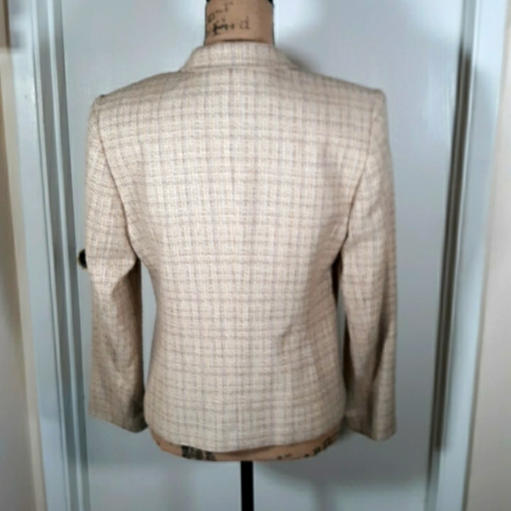 Talbots Blazer Size 8 Petite - Picture 5 of 8